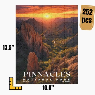 Pinnacles National Park Jigsaw Puzzle, Family Game, Holiday Gift | S10 - image3